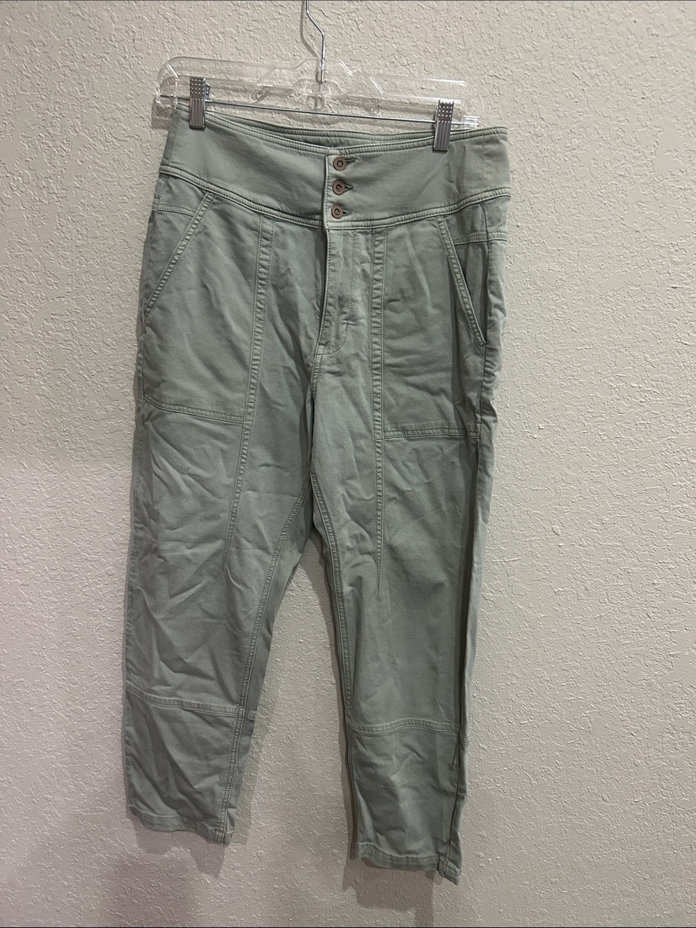 Anthropologie women’s  Light Sage Utility Chinos